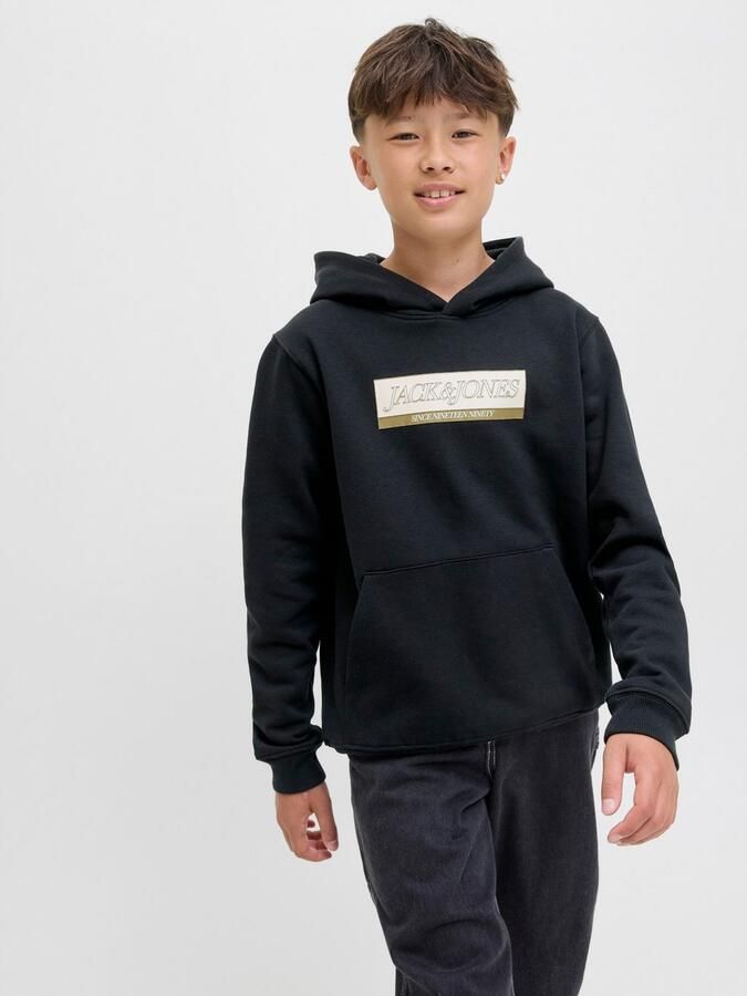 Jack & Jones Junior Hoodie JORINWOOD BLOCK BRANDING SWEAT NOOS JNR - Foto 5