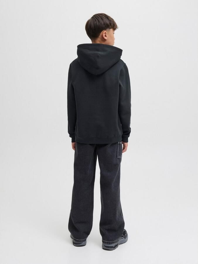 Jack & Jones Junior Hoodie JORINWOOD BLOCK BRANDING SWEAT NOOS JNR - Foto 4