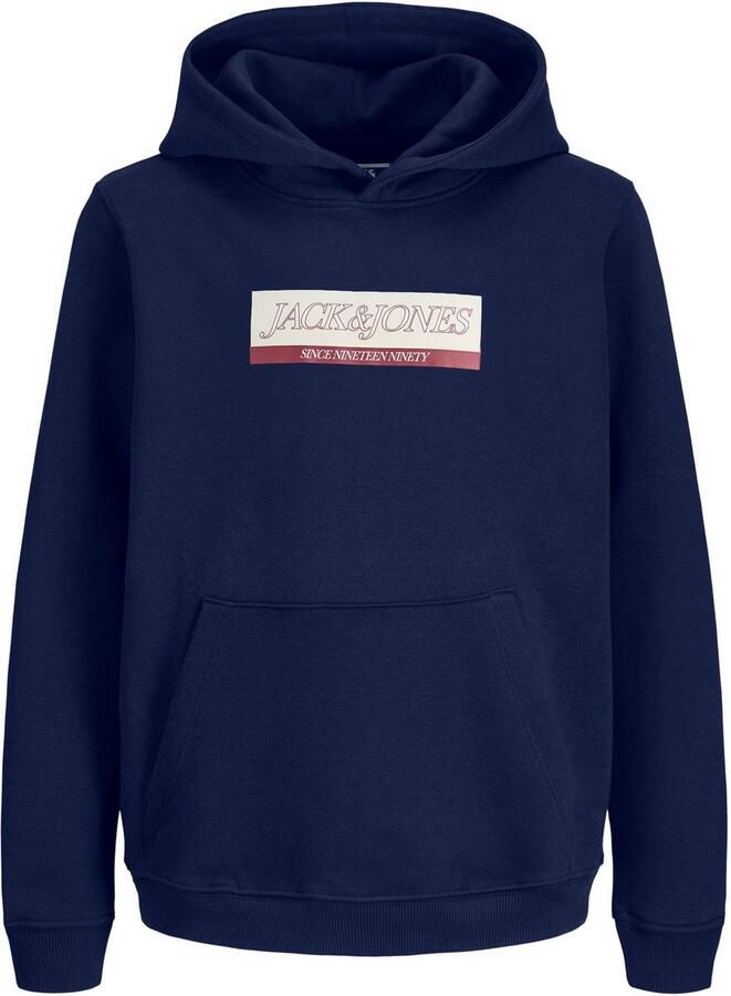 Jack & Jones Junior Hoodie JORINWOOD BLOCK BRANDING SWEAT NOOS JNR - Foto 6