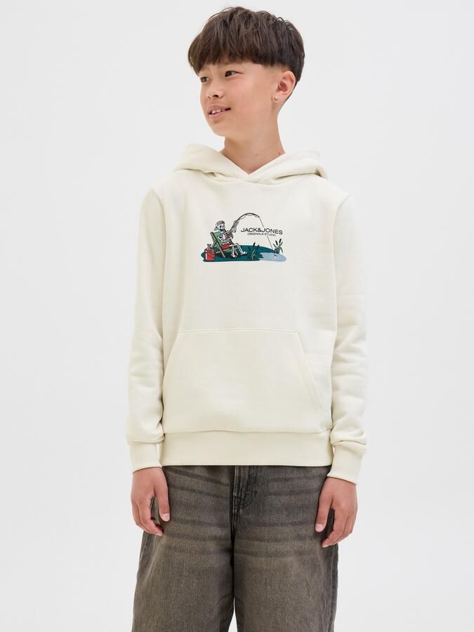 Jack & Jones Junior Hoodie JORSKULL NATURE SWEAT HOOD SN JNR - Foto 7