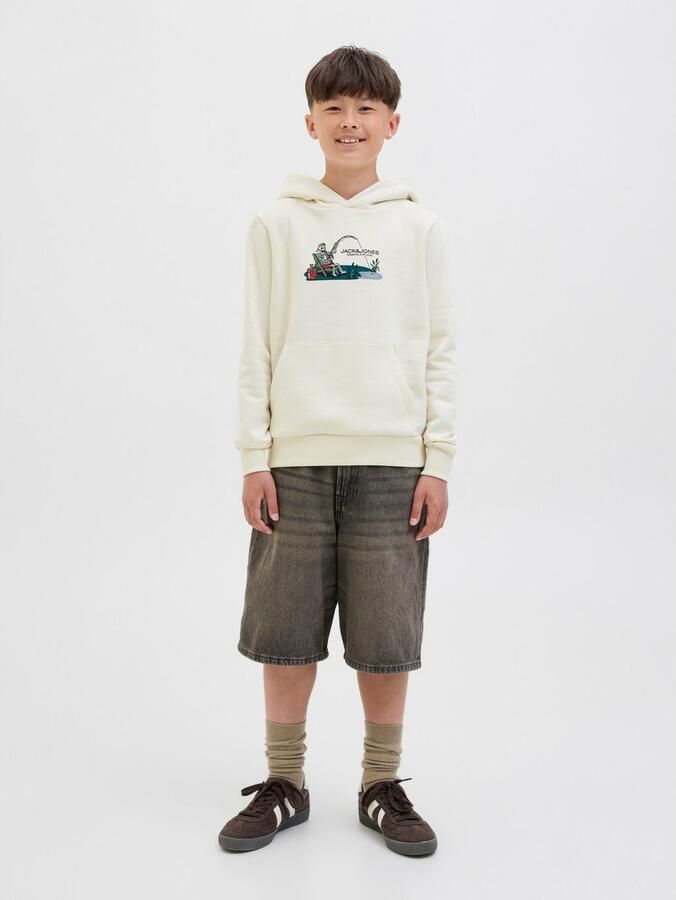 Jack & Jones Junior Hoodie JORSKULL NATURE SWEAT HOOD SN JNR - Foto 4