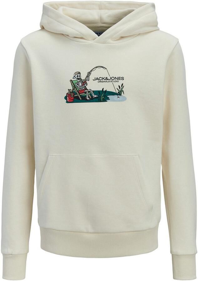 Jack & Jones Junior Hoodie JORSKULL NATURE SWEAT HOOD SN JNR - Foto 6