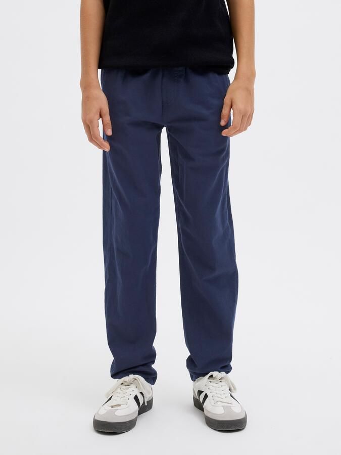 Jack & jones JUNIOR broek JPSTKANE JJSUMMER donkerblauw Jongens Stretchkatoen 128 - Foto 8