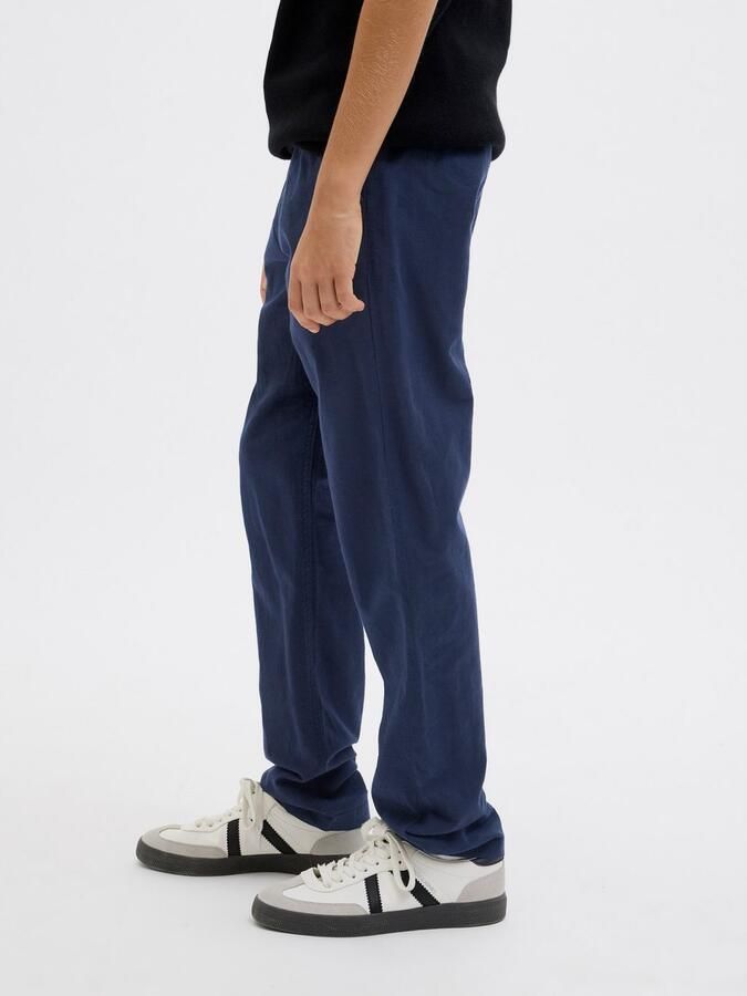 Jack & jones JUNIOR broek JPSTKANE JJSUMMER donkerblauw Jongens Stretchkatoen 128 - Foto 10