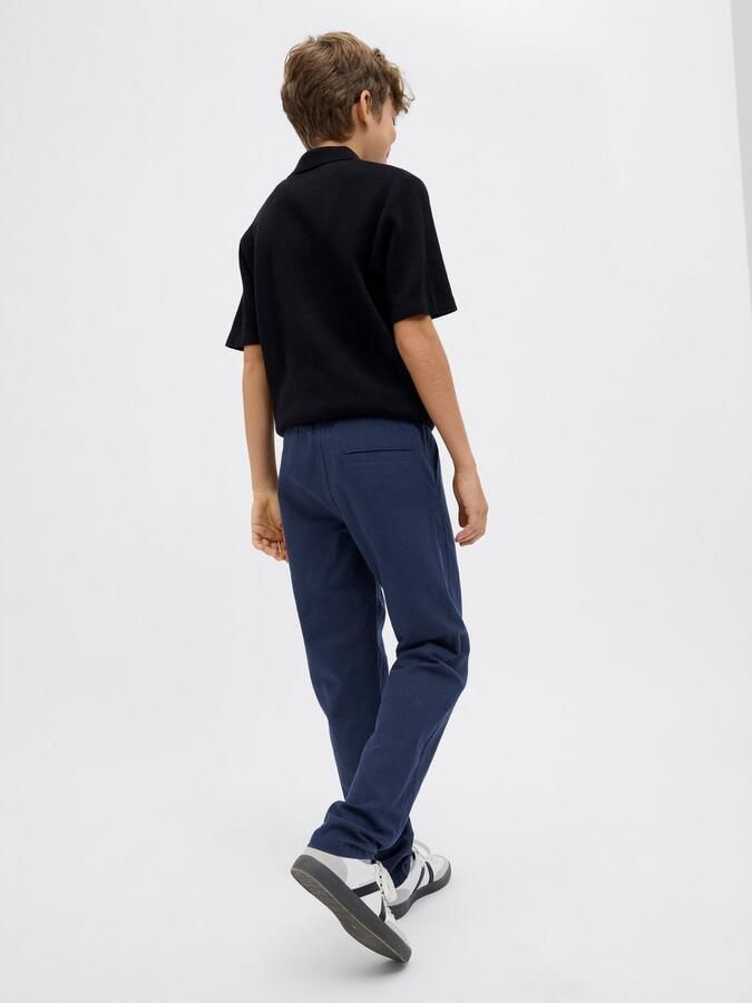 Jack & jones JUNIOR broek JPSTKANE JJSUMMER donkerblauw Jongens Stretchkatoen 128 - Foto 11