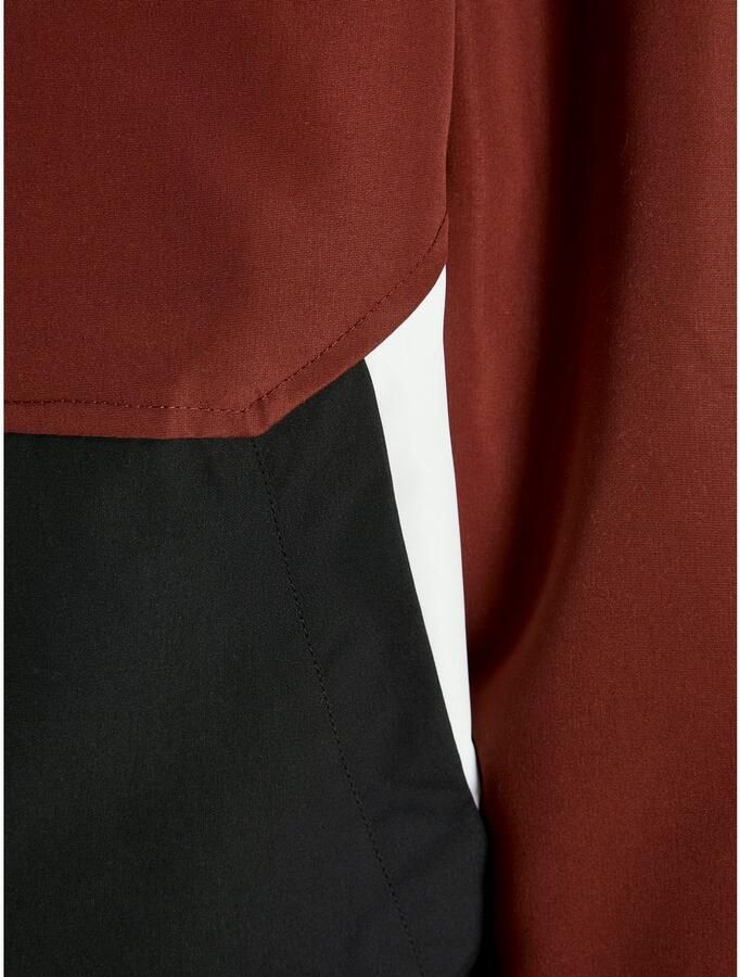 Jack & Jones Junior Outdoorjack JJERUSH waterafstotend met capuchon matte finish