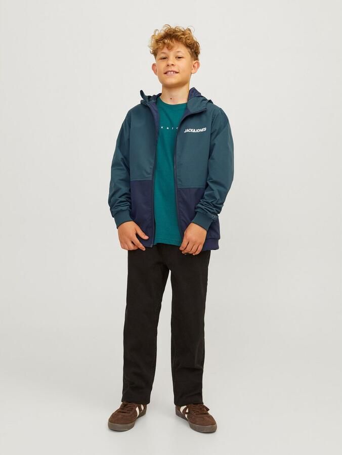 Jack & Jones Junior Outdoorjack JJERUSH waterafstotend met capuchon matte finish - Foto 4