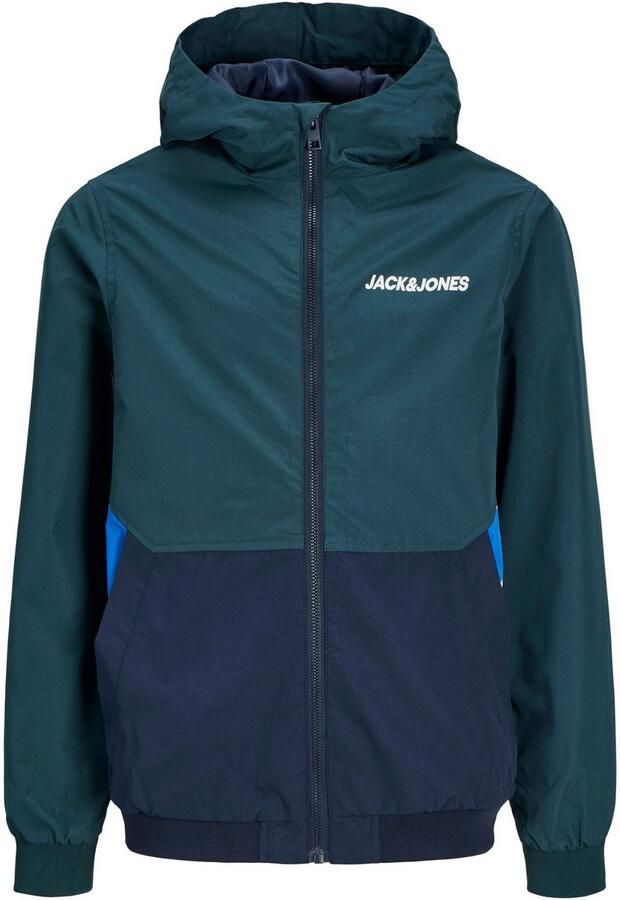 Jack & Jones Junior Outdoorjack JJERUSH waterafstotend met capuchon matte finish - Foto 6