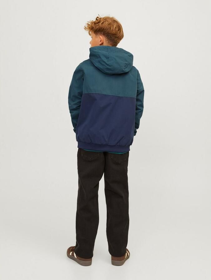 Jack & Jones Junior Outdoorjack JJERUSH waterafstotend met capuchon matte finish - Foto 5