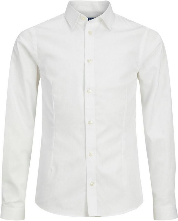 Jack & Jones Junior Overhemd met lange mouwen JPRPARMA cool elastisch combineerbaar effen modieus regular fit overhemdkraag - Foto 3