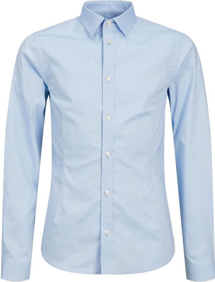 Jack & Jones Junior Overhemd met lange mouwen JPRPARMA cool elastisch combineerbaar effen modieus regular fit overhemdkraag - Foto 3