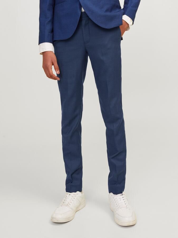 Jack & jones Regular fit pantalon met wol model 'Solaris' - Foto 7