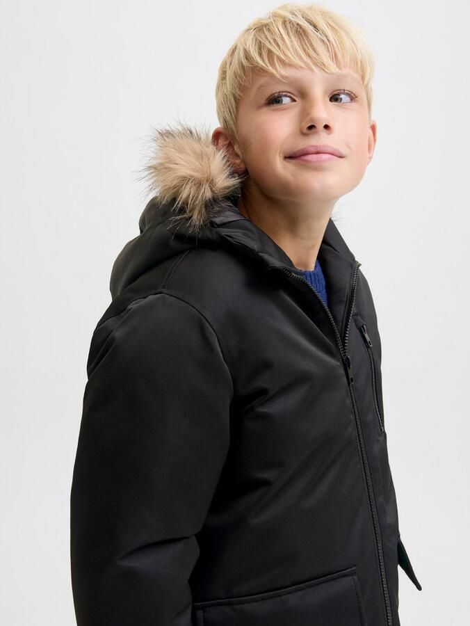 Jack & Jones Junior Parka JJCHARLIE DETACHABLE FAUX FUR PARK JNR - Foto 3
