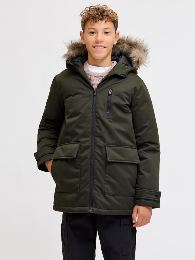 Jack & Jones Junior Parka JJCHARLIE DETACHABLE FAUX FUR PARK JNR - Foto 7
