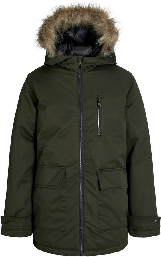 Jack & Jones Junior Parka JJCHARLIE DETACHABLE FAUX FUR PARK JNR - Foto 6