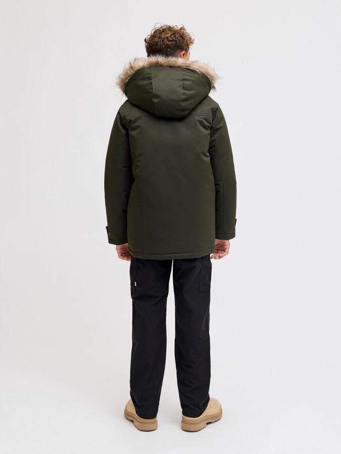 Jack & Jones Junior Parka JJCHARLIE DETACHABLE FAUX FUR PARK JNR - Foto 5