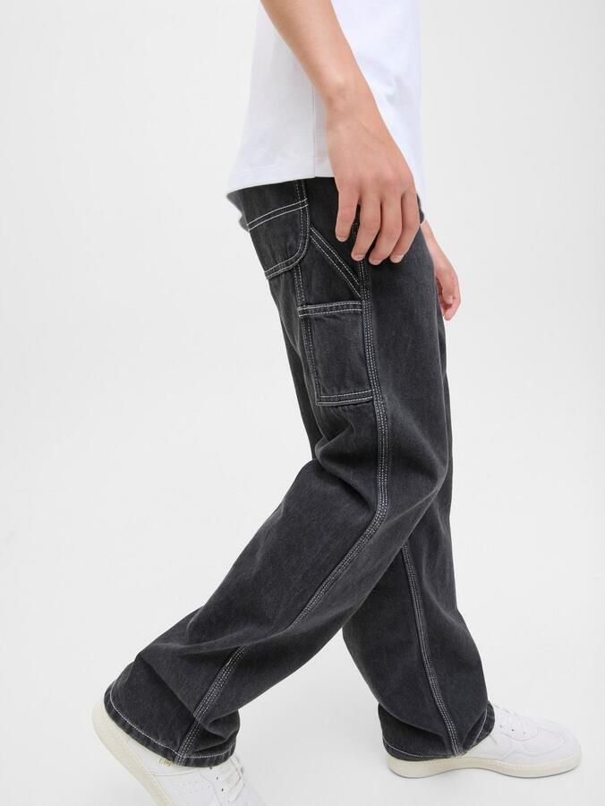 Jack & Jones Junior Relax fit jeans JJIALEX JJCARPENTER AKM 143 SN JNR - Foto 7