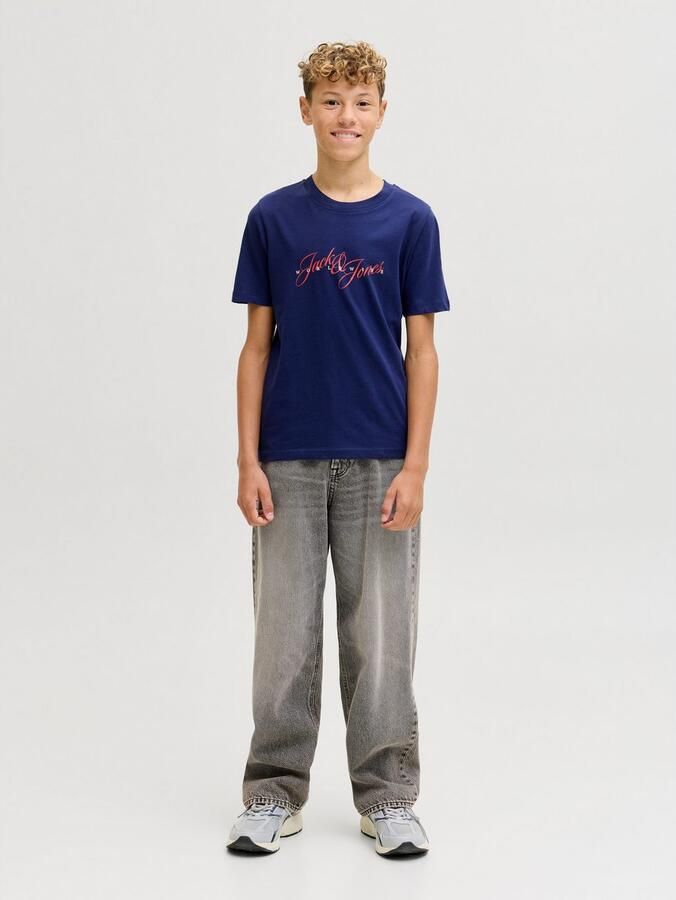 Jack & Jones Junior Relax fit jeans JJIALEX JJIORIGINAL SQ 336 BF JNR - Foto 5