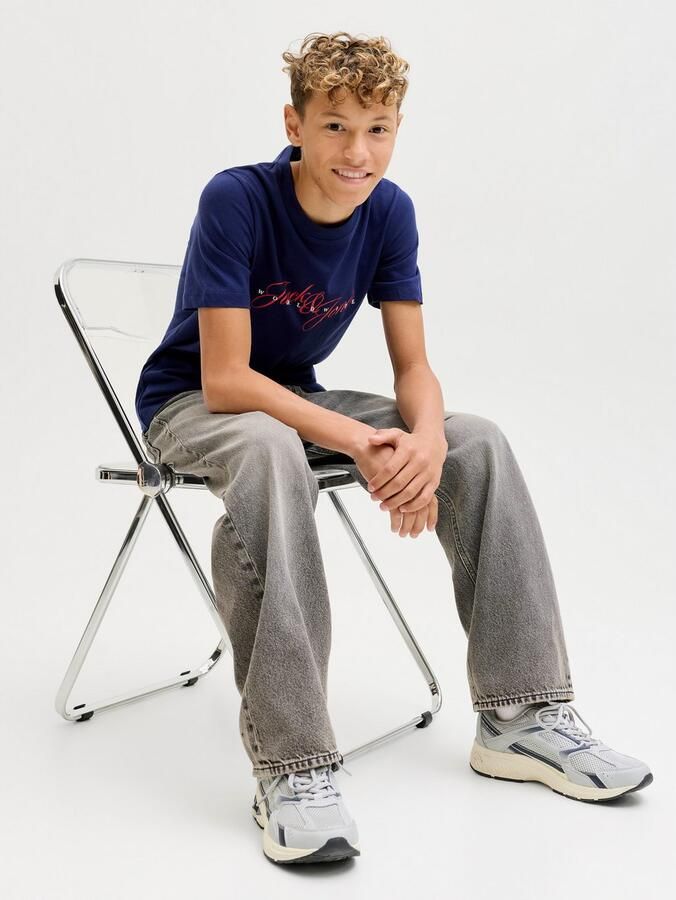 Jack & Jones Junior Relax fit jeans JJIALEX JJIORIGINAL SQ 336 BF JNR - Foto 7