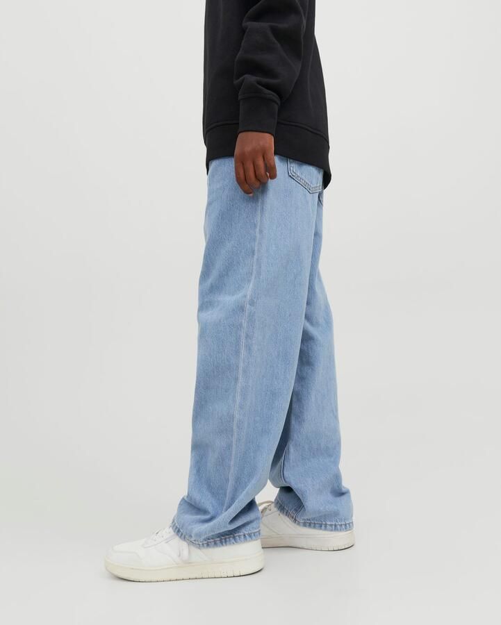 Jack & Jones Junior Relax fit jeans JJIALEX met Baggy Fit en hoge taille Slijtage-effecten modieus relaxed fit denim - Foto 2