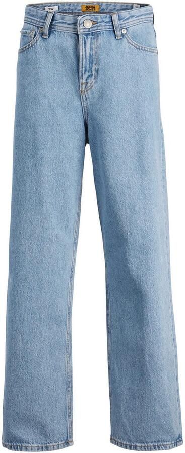 Jack & Jones Junior Relax fit jeans JJIALEX met Baggy Fit en hoge taille Slijtage-effecten modieus relaxed fit denim - Foto 7