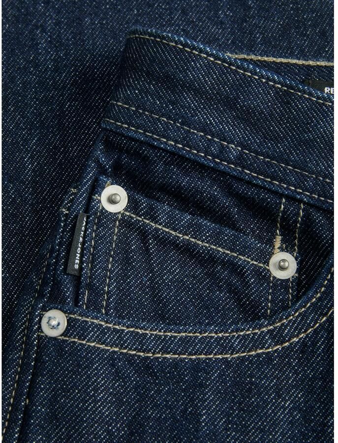 JACK & JONES JUNIOR relaxed high waist loose fit jeans dark blue denim - Foto 2