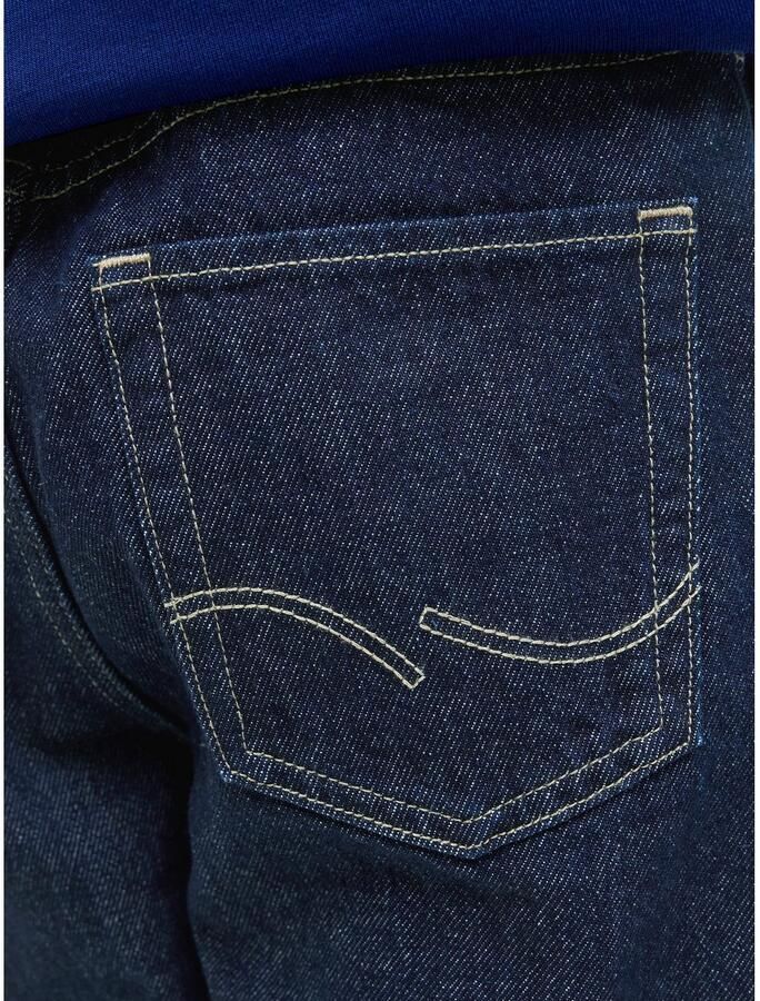 JACK & JONES JUNIOR relaxed high waist loose fit jeans dark blue denim - Foto 3