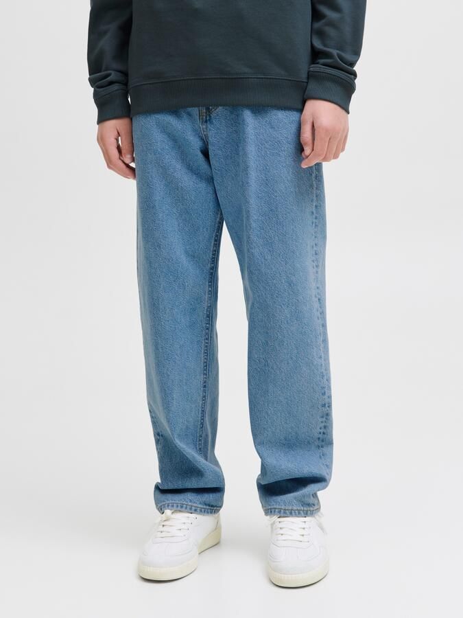 JACK & JONES JUNIOR relaxed high waist loose fit jeans medium blue denim - Foto 10