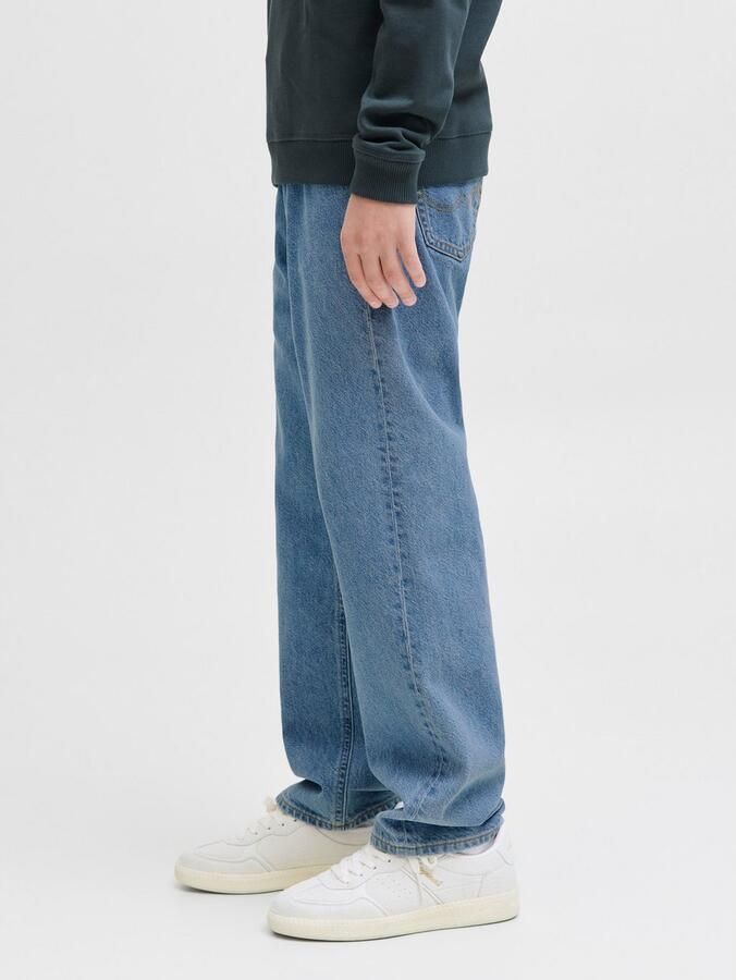 JACK & JONES JUNIOR relaxed high waist loose fit jeans medium blue denim - Foto 6