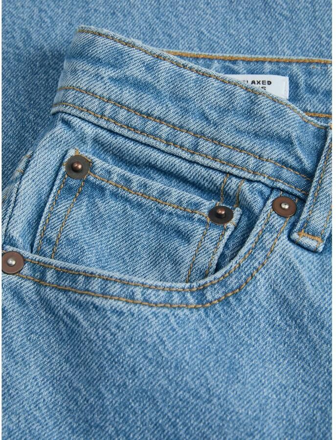 JACK & JONES JUNIOR relaxed high waist loose fit jeans medium blue denim - Foto 5