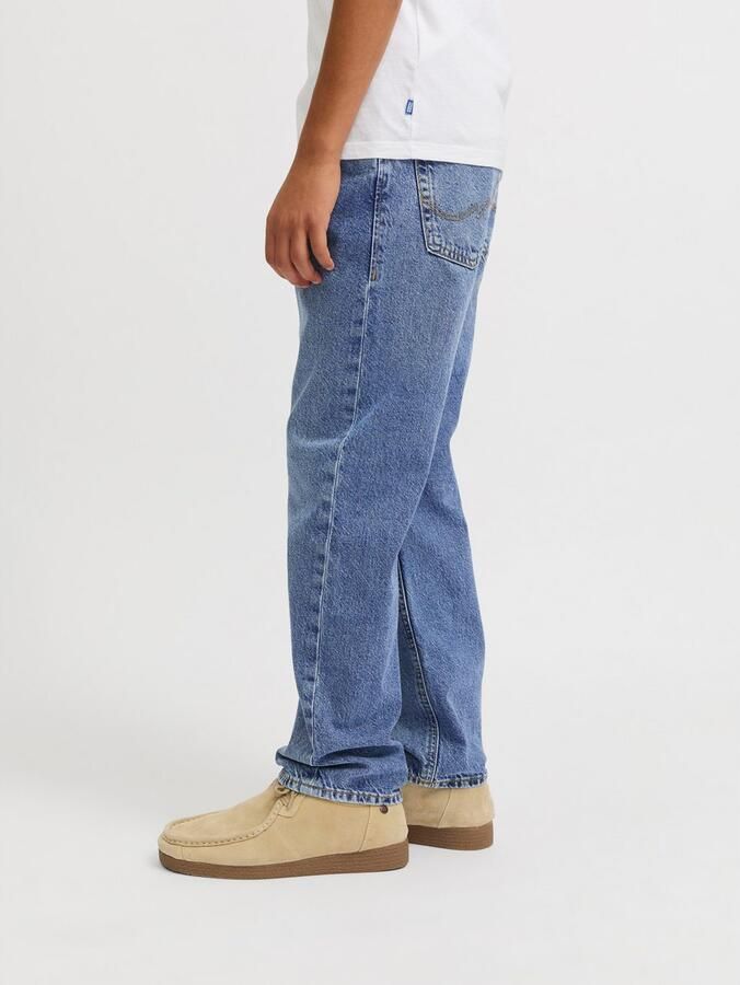 Jack & Jones Junior Relax fit jeans JJICHRIS met slijtage-effecten en hoog draagcomfort - Foto 3