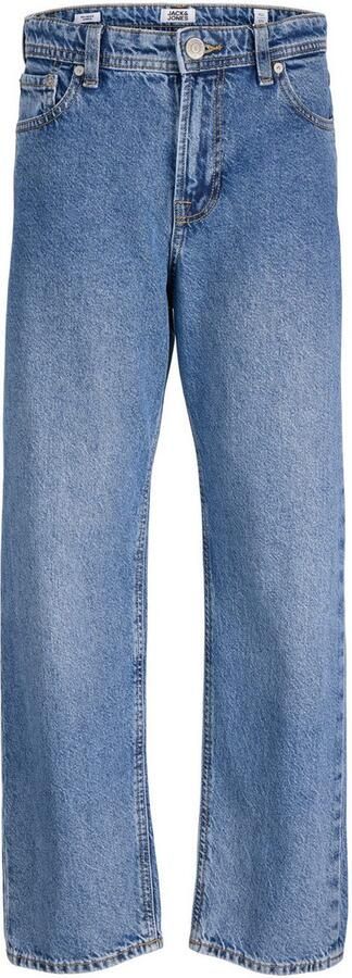 Jack & Jones Junior Relax fit jeans JJICHRIS met slijtage-effecten en hoog draagcomfort - Foto 7