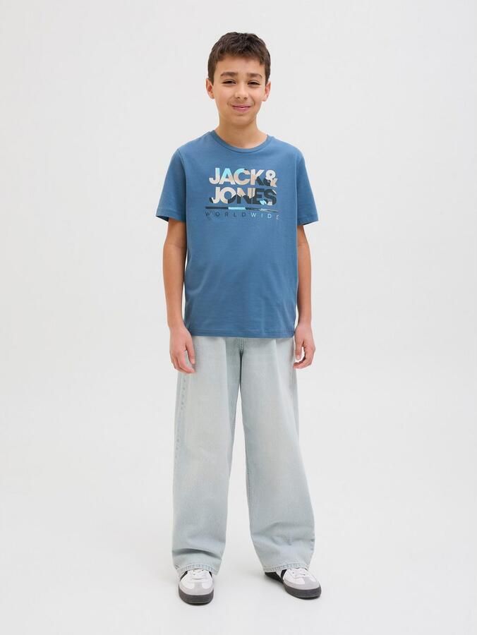 Jack & Jones Junior Relax fit jeans JJIRON JJORIGINAL SQ 205 NOOS JNR - Foto 6