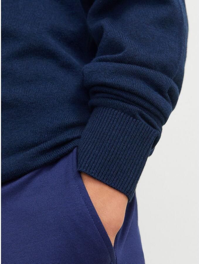 Jack & Jones Junior Schipperstrui JJEEMIL KNIT HALF ZIP NOOS JNR - Foto 2