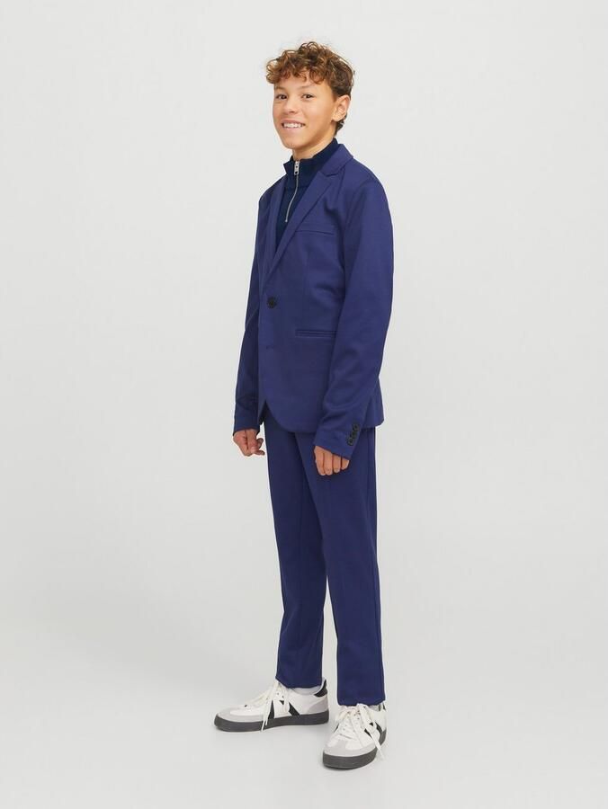 Jack & Jones Junior Schipperstrui JJEEMIL KNIT HALF ZIP NOOS JNR - Foto 4