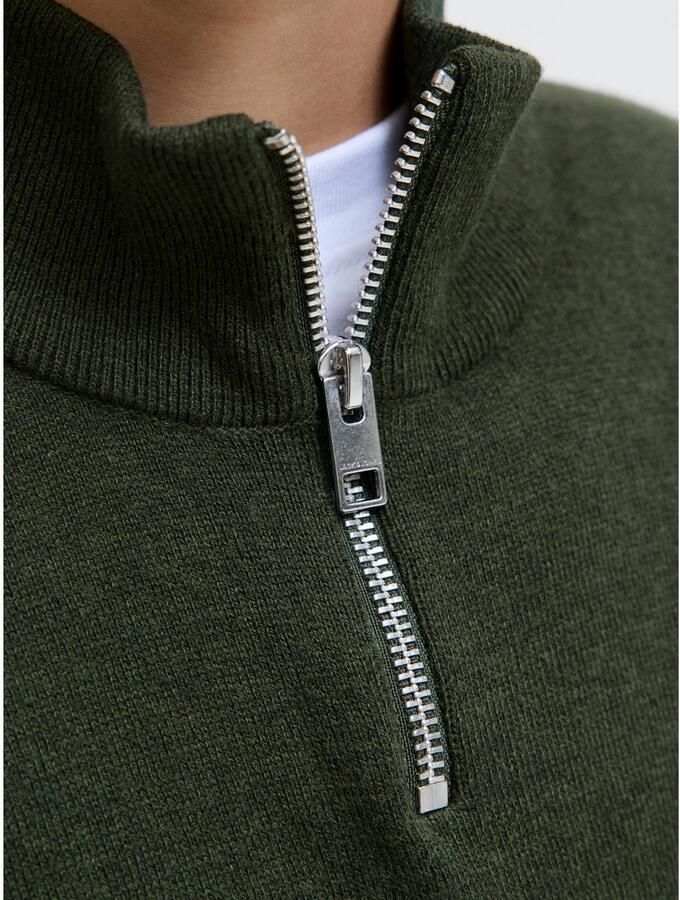 Jack & Jones Junior Schipperstrui JJEEMIL KNIT HALF ZIP NOOS JNR - Foto 2