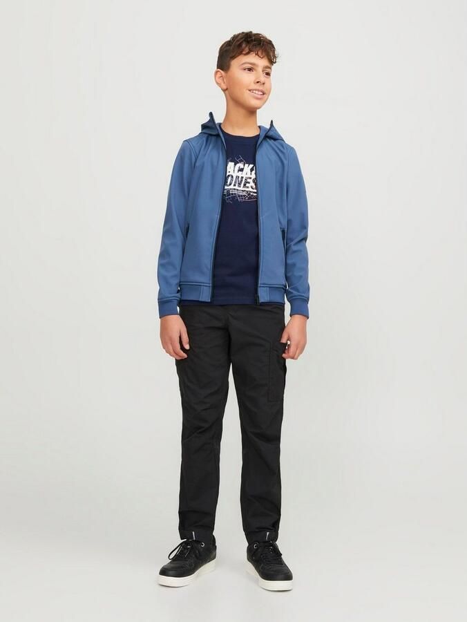 Jack & jones JUNIOR T-shirt JCOMAP met printopdruk donkerblauw Jongens Katoen Ronde hals 140 - Foto 6