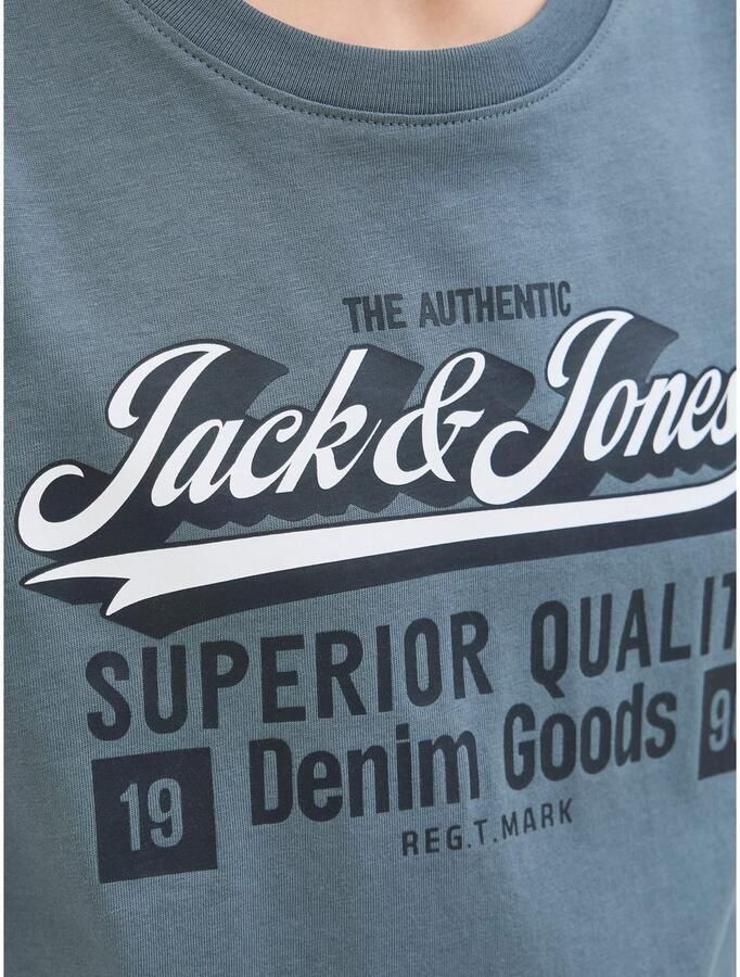 Jack & Jones Junior Shirt met lange mouwen JJELOGO TEE LS O-NEC 2 COL AW25 NOOS JNR - Foto 4
