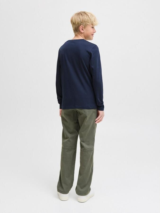 Jack & Jones Junior Shirt met lange mouwen JJELOGO TEE LS O-NEC 2 COL AW25 NOOS JNR - Foto 6