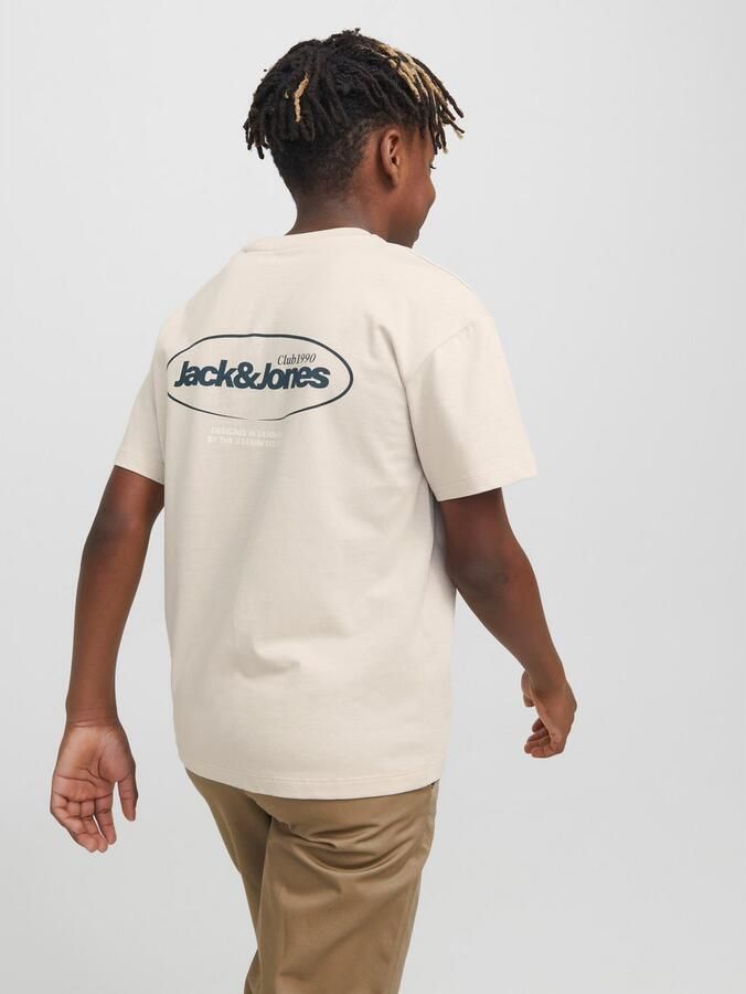 Jack & Jones Junior Shirt met ronde hals JJEBRADLEY GRAPHIC TEE SS O-NECK JNR - Foto 6
