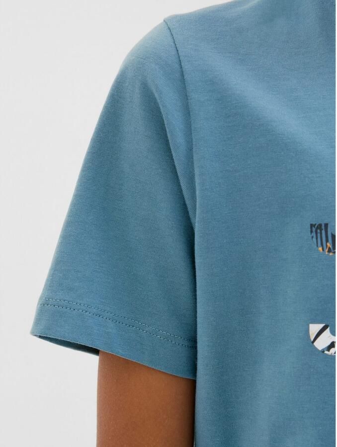 Jack & Jones Junior Shirt met ronde hals JJEBRYAN CORP LOGO TEE SS O-NECK JNR - Foto 3