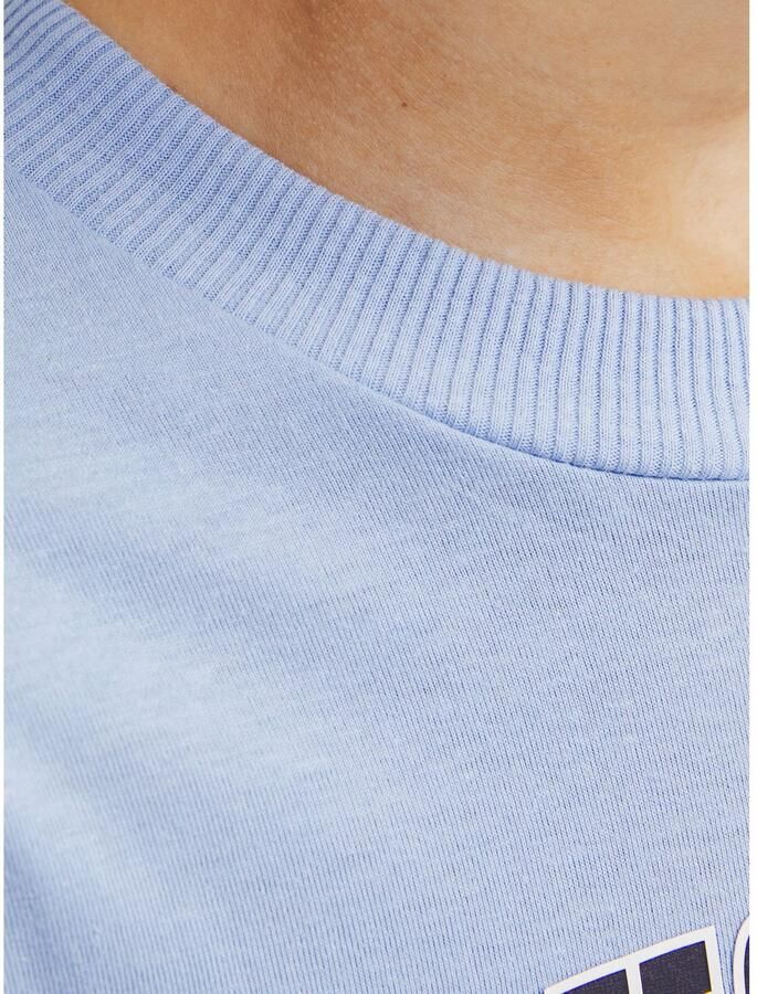 Jack & Jones Junior Shirt met ronde hals JJECALEB VARSITY TEE SS O-NECK NOOS JNR - Foto 3