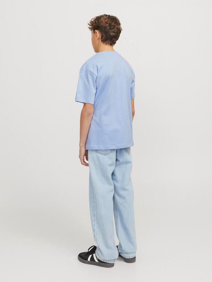 Jack & Jones Junior Shirt met ronde hals JJECALEB VARSITY TEE SS O-NECK NOOS JNR - Foto 9