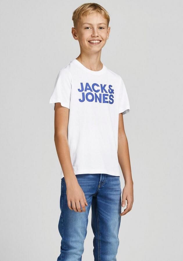 Jack & Jones Junior Shirt met ronde hals JJECORP met print en ronde hals voor een coole look bedrukt modieus regular fit single jersey ronde hals (set 2-delig) - Foto 6