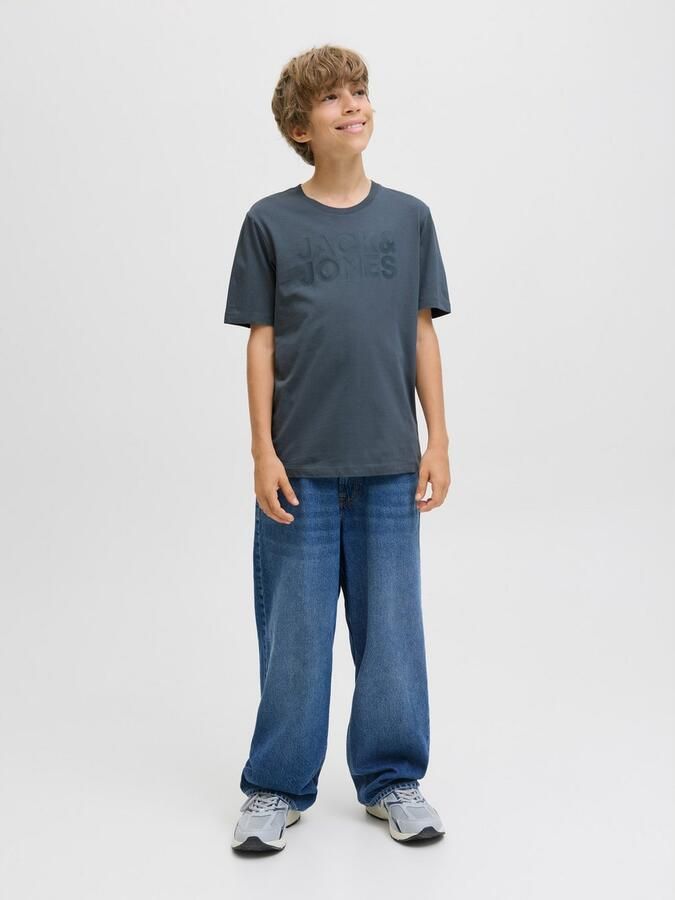 Jack & Jones Junior Shirt met ronde hals JJECORP stijlvol ademend onderhoudsvriendelijk - Foto 4