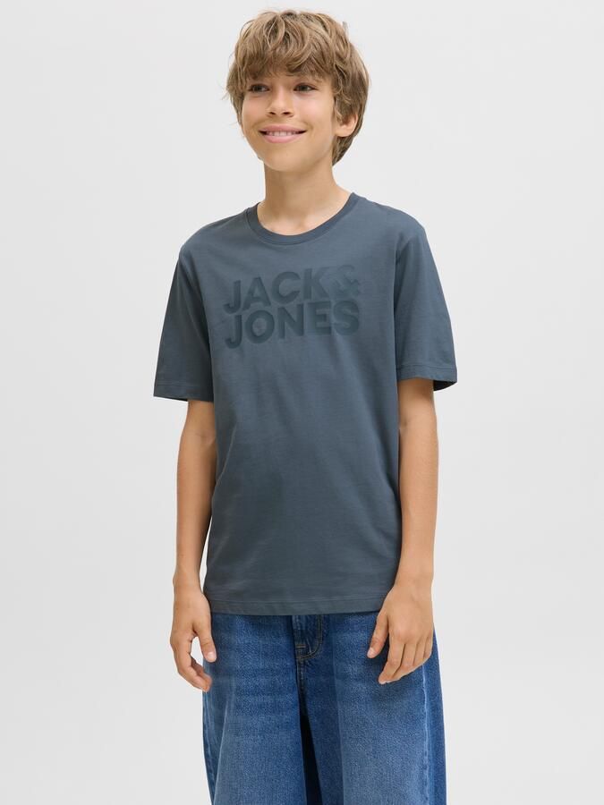 Jack & Jones Junior Shirt met ronde hals JJECORP stijlvol ademend onderhoudsvriendelijk - Foto 5