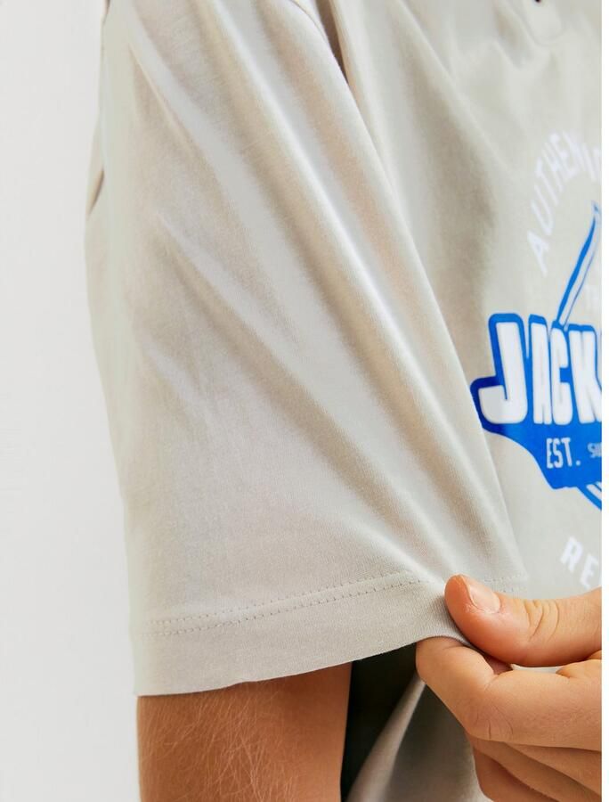 Jack & jones T-shirt Korte Mouw Jack & Jones JJELOGO TEE SS ONECK 2COL 24 25 - Foto 4
