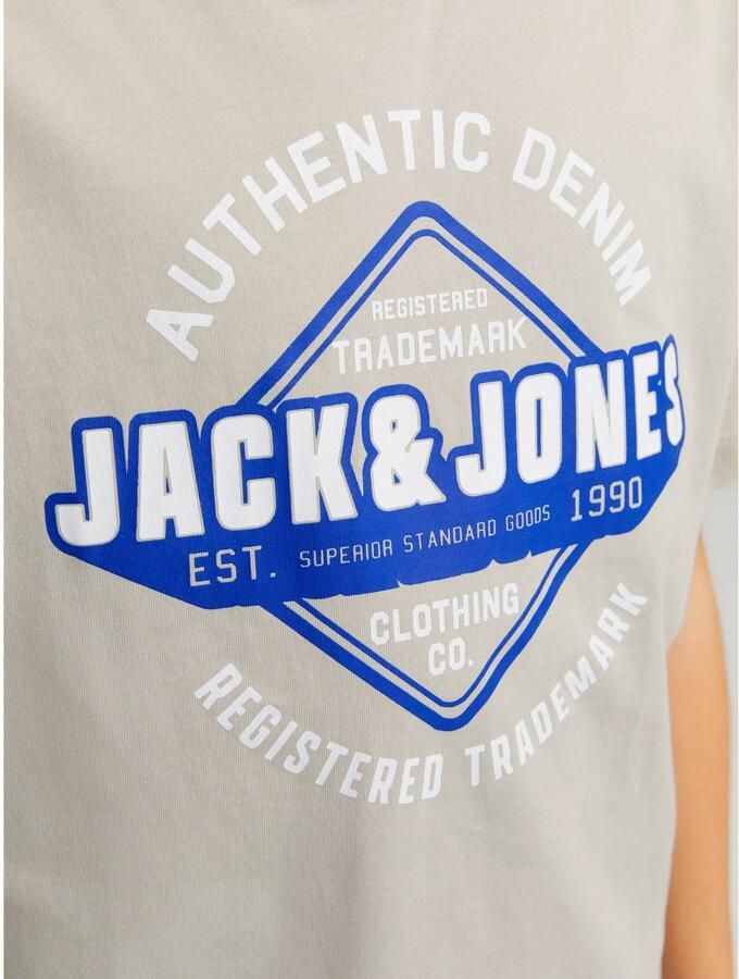 Jack & jones T-shirt Korte Mouw Jack & Jones JJELOGO TEE SS ONECK 2COL 24 25 - Foto 5