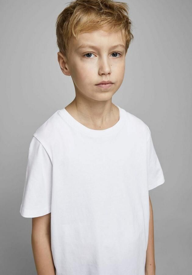 Jack & Jones Junior Shirt met ronde hals JJEORGANIC getailleerd ademend combineerbaar - Foto 6