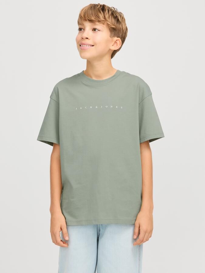 Jack & Jones Junior Shirt met ronde hals JJESTAR casual zacht ademend stijlvol - Foto 6